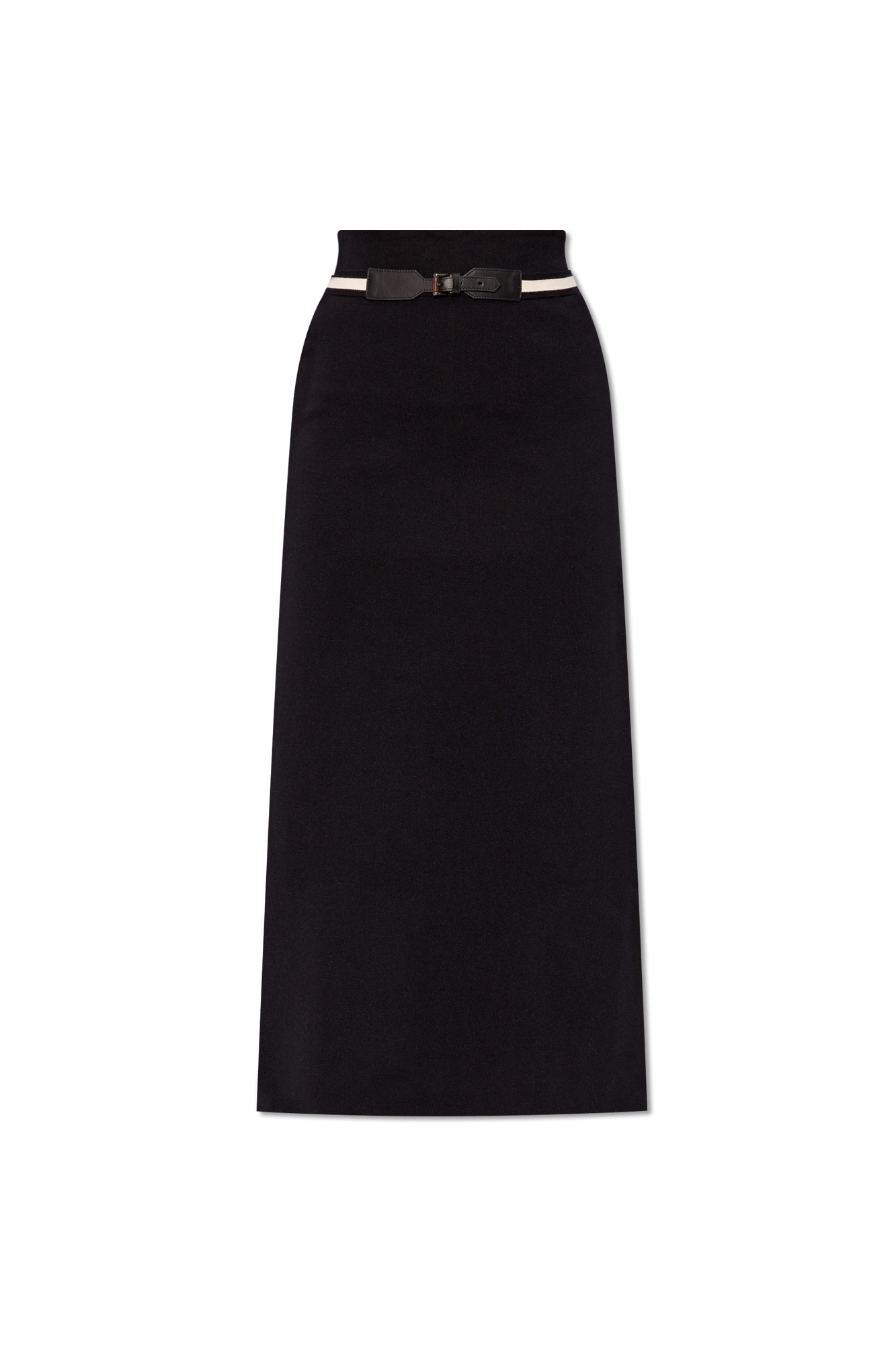 Black 'Ora' belted skirt Max Mara - SchaferandweinerShops Japan